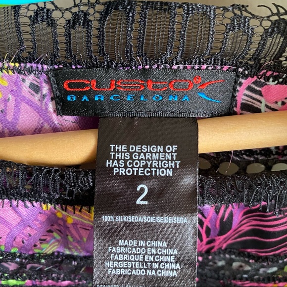 🛍 Custo Barcelona Peacock Peek a Boo Shoulder - Picture 7 of 7